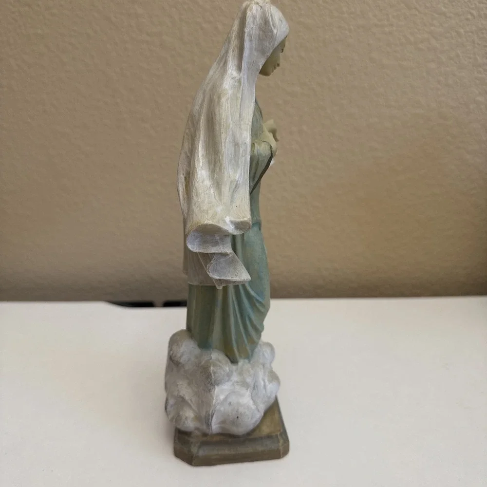 Vintage Fontanini Virgin Mary Figurine - The Ascension into Heaven 